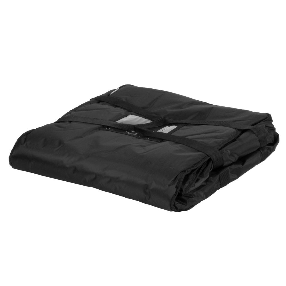 Pizza Delivery Bag Insulated Heavy-Duty Nylon, 20" x 20" x 12"
