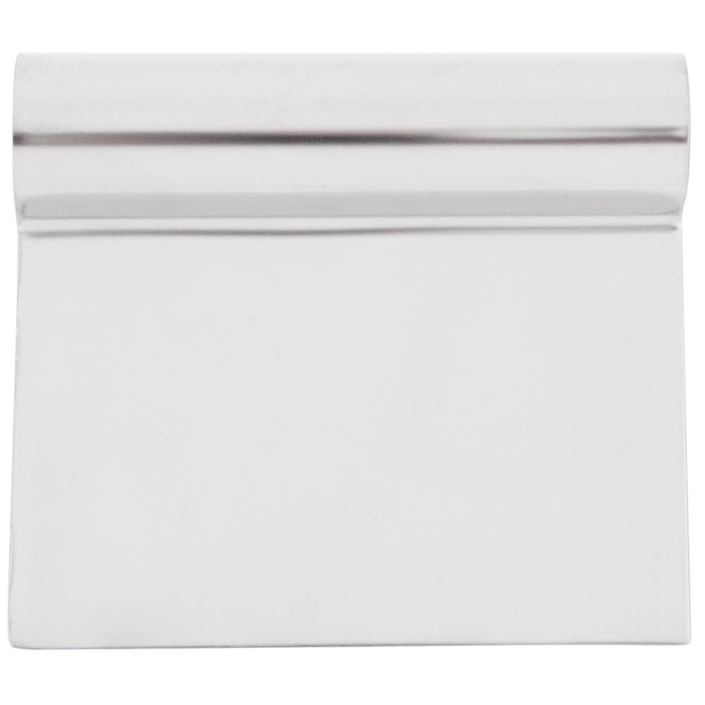 Dough Scraper Stainless Steel - 5 1/4" x 4 1/4"
